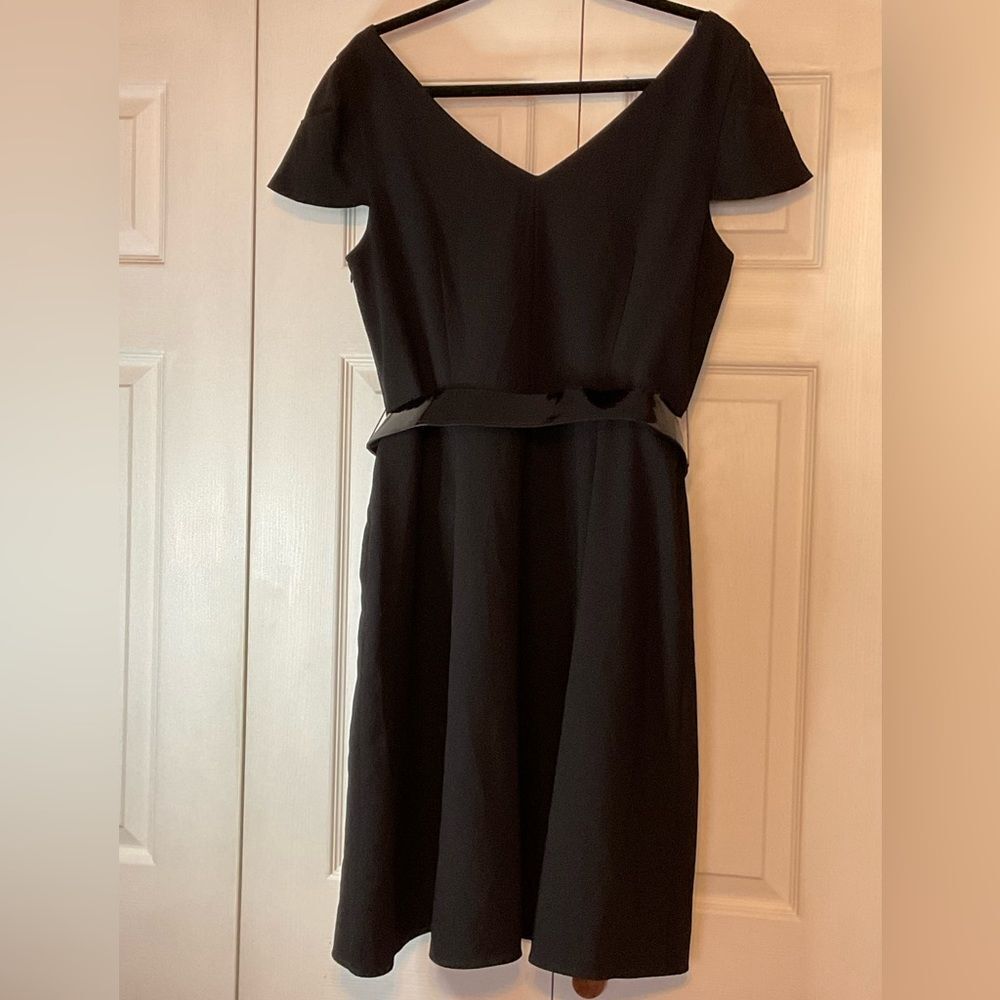 Worthington Black Dress 16 New - Picture 4 of 6